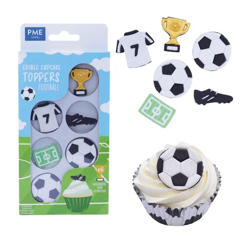 DECORACIONES AZÚCAR FÚTBOL PME