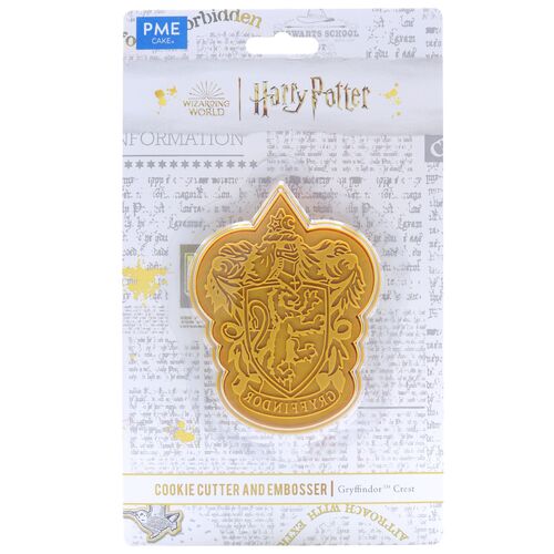 CORTADOR Y MARCADOR GALLETAS ESCUDO GRYFFINDOR PME