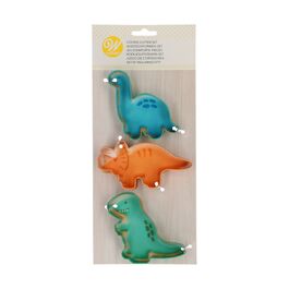 SET 3 CORTADORES DINOSAURIOS WILTON