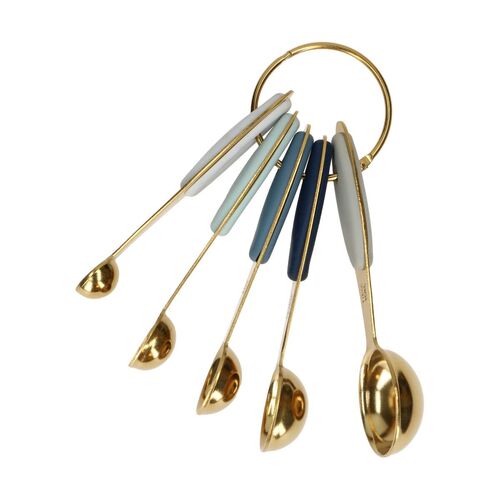 SET 5 CUCHARAS MEDIDORAS METAL WILTON