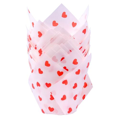 CPSULAS MUFFIN SAN VALENTÍN/CORAZONES PME