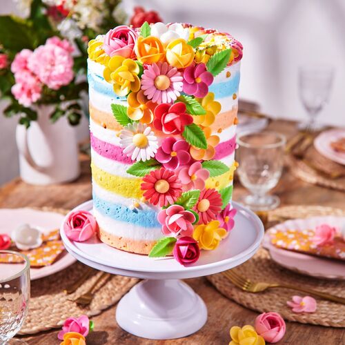 FLORES COMESTIBLES VIOLETA 8 UDS. FUNCAKES