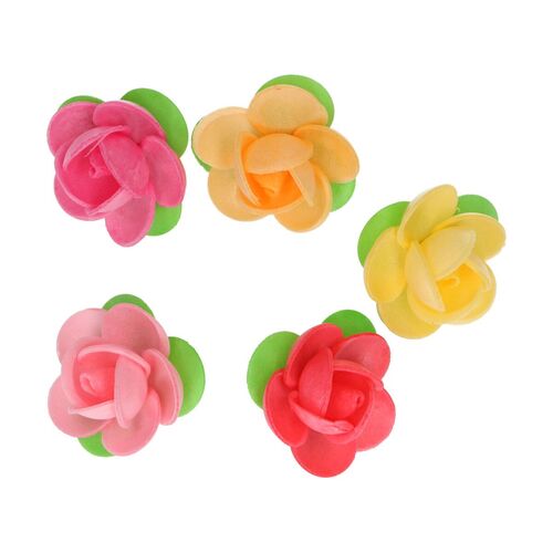FLORES COMESTIBLES CAMELIA 5 UDS. FUNCAKES