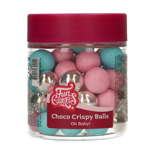 BOLAS CRUJIENTES DE CHOCOLATE OH BABY 130 GR. FUNCAKES