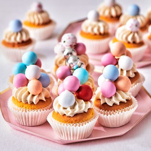 BOLAS CRUJIENTES DE CHOCOLATE METALLIC SILVER 130 GR. FUNCAKES