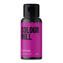 COLORANTE EN GEL FUCHSIA AQUA BLEND 20 ML. COLOUR MILL