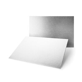 BASE PLATEADA 3 MM RECTANGULAR - 45X35 CM.