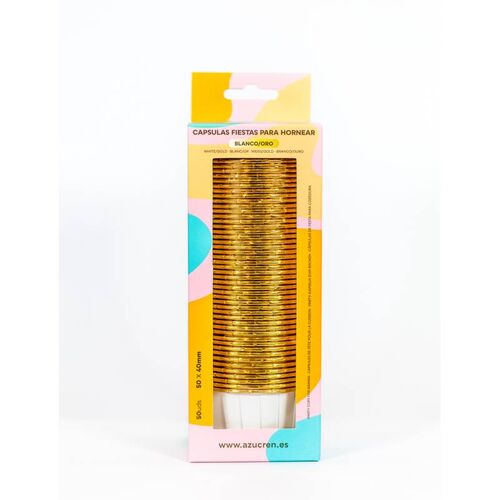 CÁPSULAS BLANCO/ORO 50 UDS. AZUCREN