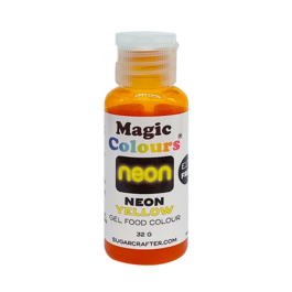COLORANTE EN GEL NEON AMARILLO 32 GR. MAGIC COLOURS