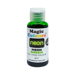 COLORANTE EN GEL NEON VERDE 32 GR. MAGIC COLOURS