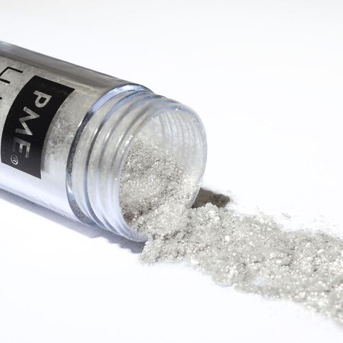 COLORANTE EN POLVO BRILLANTE PLATA 10 GR. PME