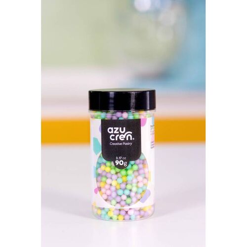 PERLAS MIX PASTEL 4 MM. 90 GR. AZUCREN