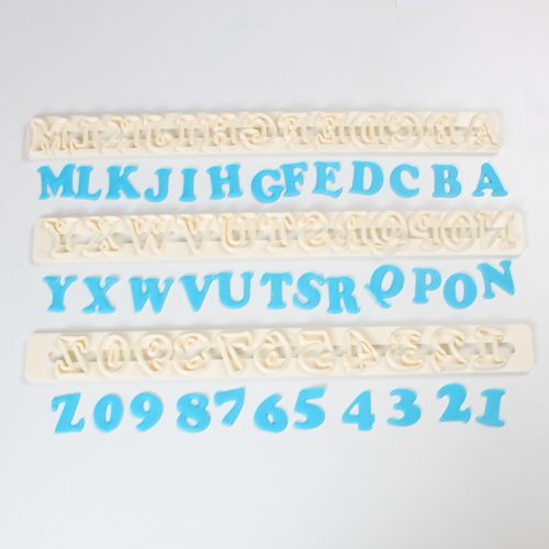 ALFABETO Y NÚMEROS ART DECO MAYÚSCULAS FMM