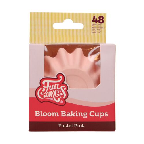CÁPSULAS BLOOM ROSA PASTEL 48 UDS. FUNCAKES