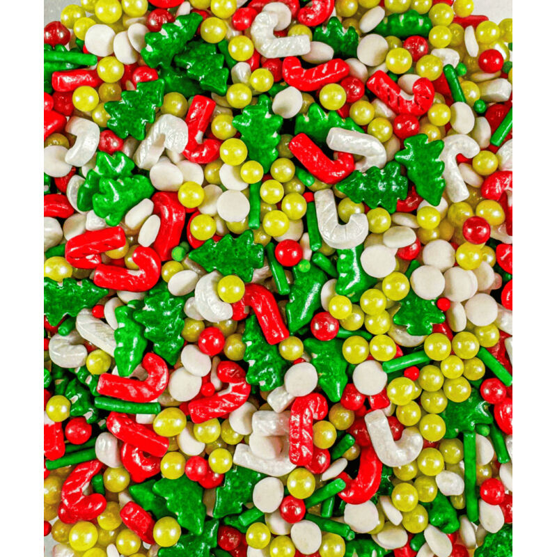 SPRINKLE MIX ARBOL DE NAVIDAD 90 GR. AZUCREN SPRINKLE MIX ARBOL DE NAVIDAD 90 GR. AZUCREN