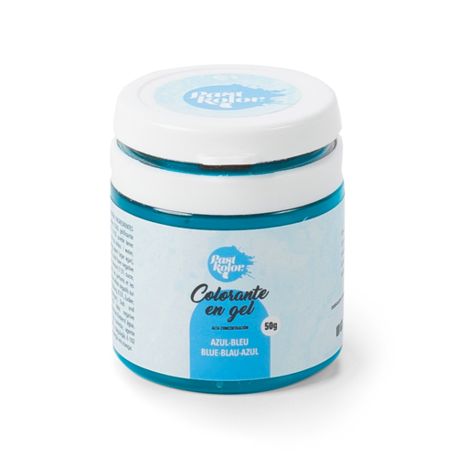COLORANTE EN GEL AZUL 50 GR. PASTKOLOR