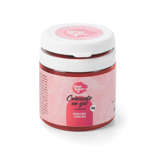 COLORANTE EN GEL EXTRA ROJO 50 GR. PASTKOLOR