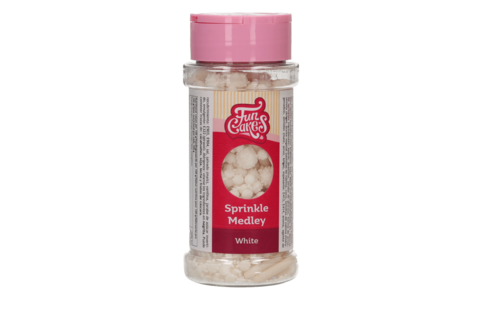 SPRINKLE MEDLEY WHITE 65 GR. FUNCAKES
