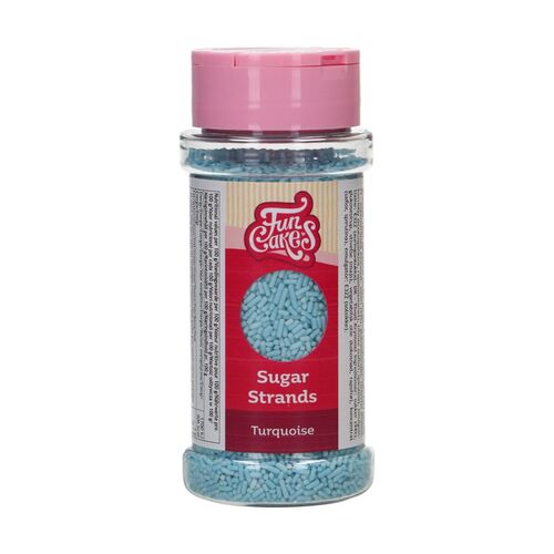SUGAR STRANDS TURQUESA 80 GR. FUNCAKES