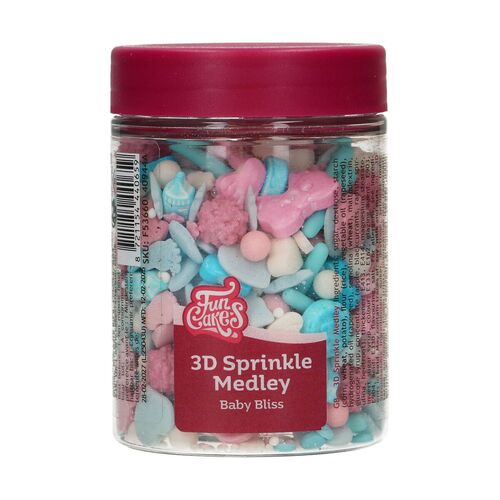 3D SPRINKLE MEDLEY - BABY BLISS 70 GR. FUNCAKES