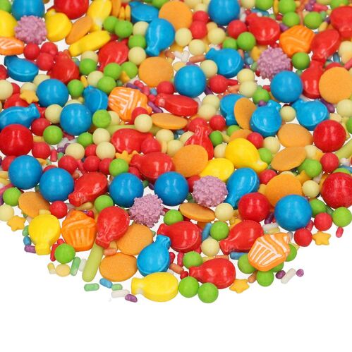 3D SPRINKLE MEDLEY - BIRTHDAY BASH 70 GR. FUNCAKES