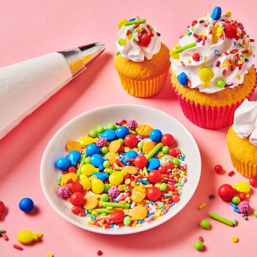 3D SPRINKLE MEDLEY - BIRTHDAY BASH 70 GR. FUNCAKES