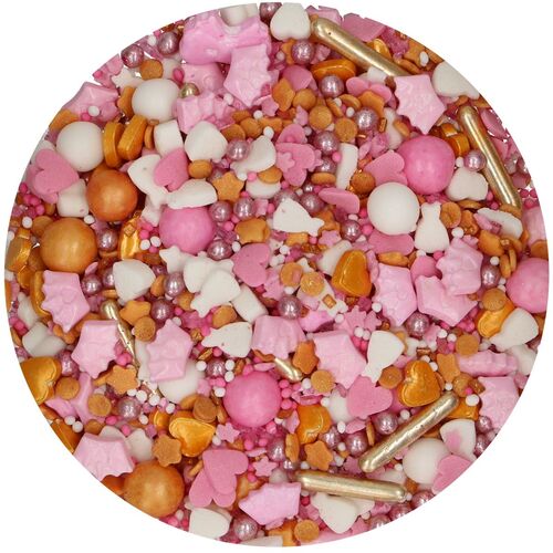 3D SPRINKLE MEDLEY - PRINCESS CHARMING 70 GR. FUNCAKES