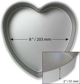 MOLDE CORAZÓN 20 CM. H5 PME