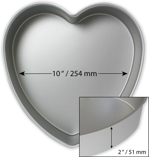 MOLDE CORAZÓN 25 CM. H5 PME