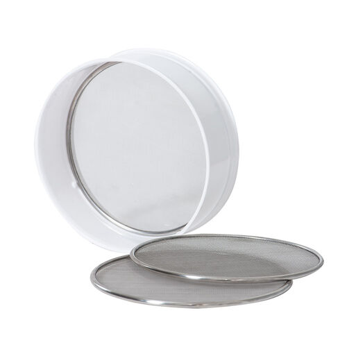 TAMIZADOR PLSTICO CON 3 MALLAS ACERO INOX DECORA