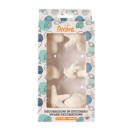 DECORACIÓN AZÚCAR CONCHAS DE MAR DECORA