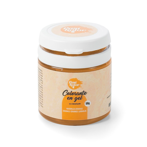 COLORANTE EN GEL NARANJA 50 GR. PASTKOLOR