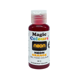 COLORANTE EN GEL NEÓN NARANJA 32 GR. MAGIC COLOURS