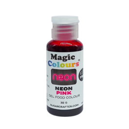 COLORANTE EN GEL NEÓN ROSA 32 GR. MAGIC COLOURS