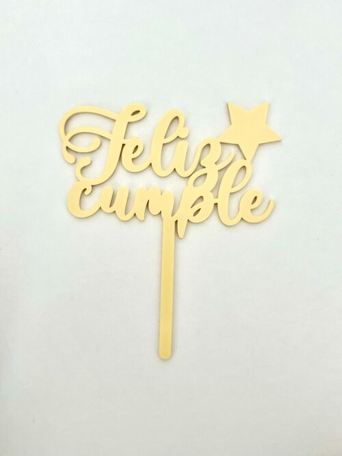 CAKE TOPPER