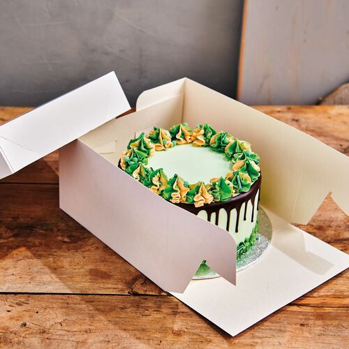 CAJA BLANCA H8 - 25 X 25 CM. FUNCAKES