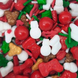 SPRINKLE SNOWMAN MIX 90 GR. AZUCREN
