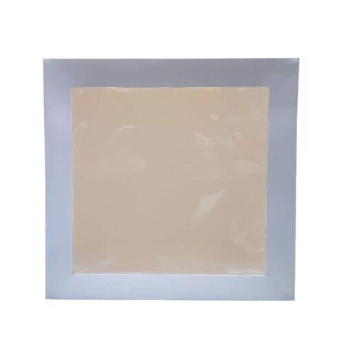 CAJA TARTA CON VENTANA SUPERIOR 25X25 H9,5 AZUCREN