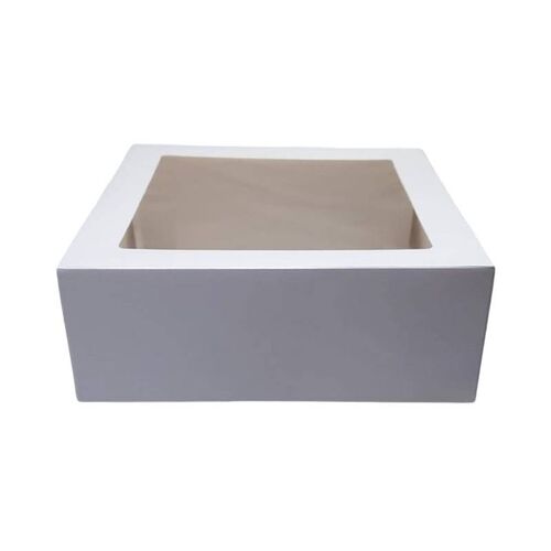 CAJA TARTA CON VENTANA SUPERIOR 30X30 H9,5 AZUCREN