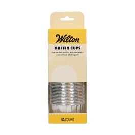 CÁPSULAS MUFFIN SILVER 50 UDS. WILTON
