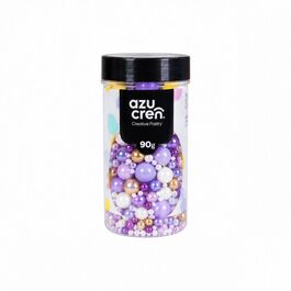 PERLAS AZÚCAR LAVENDER GOLD MIX 90 GR. AZUCREN