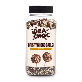 MIX MINI BOLITAS CRUJIENTES DE CHOCOLATE 3 MM. 450 GR. IDEA CHOC