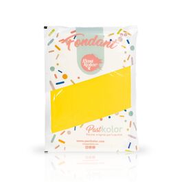 FONDANT AMARILLO 1 KG. PASTKOLOR