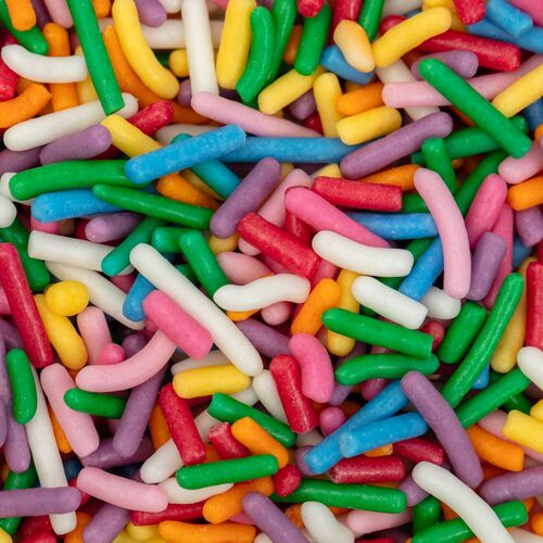 SPRINKLES EN HILOS ARCOÍRIS 75 GR. PME