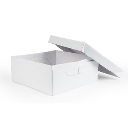 CAJA BLANCA EXTRAFUERTE 30X30X15 CM.