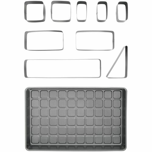 MOLDE LETRAS Y NÚMEROS WILTON