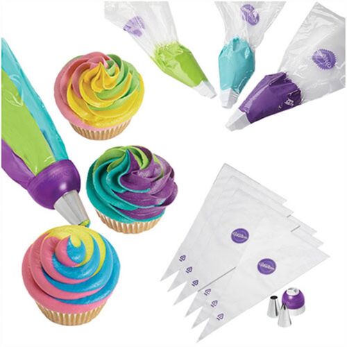 SET DECORACIN COLORSWIRL WILTON