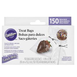 BOLSAS PARA DULCES CON PRECINTO 150 UDS. WILTON